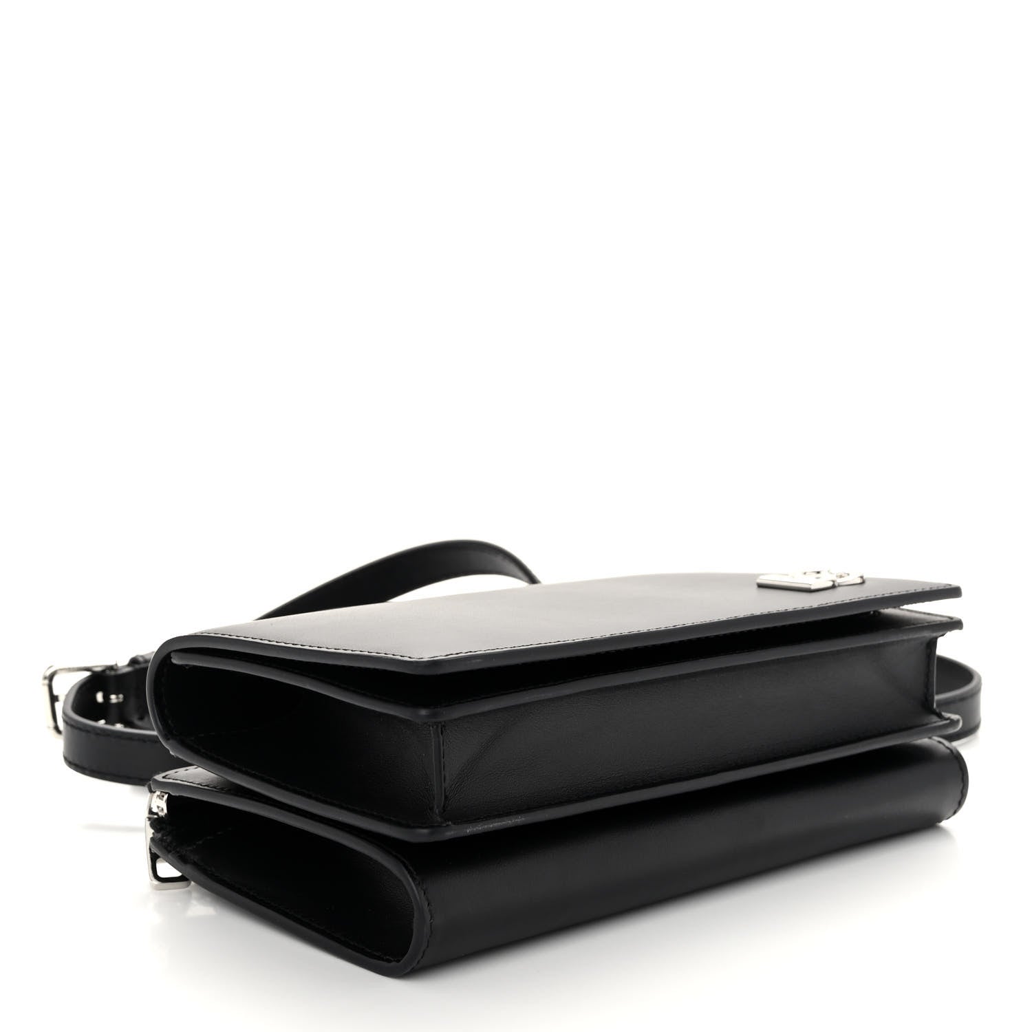 Dolce & Gabbana Calfskin DG Millennials Convertible Crossbody Black 4 of 9