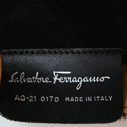 Salvatore Ferragamo Soft Calfskin Gancini Hobo Beige 6 of 9
