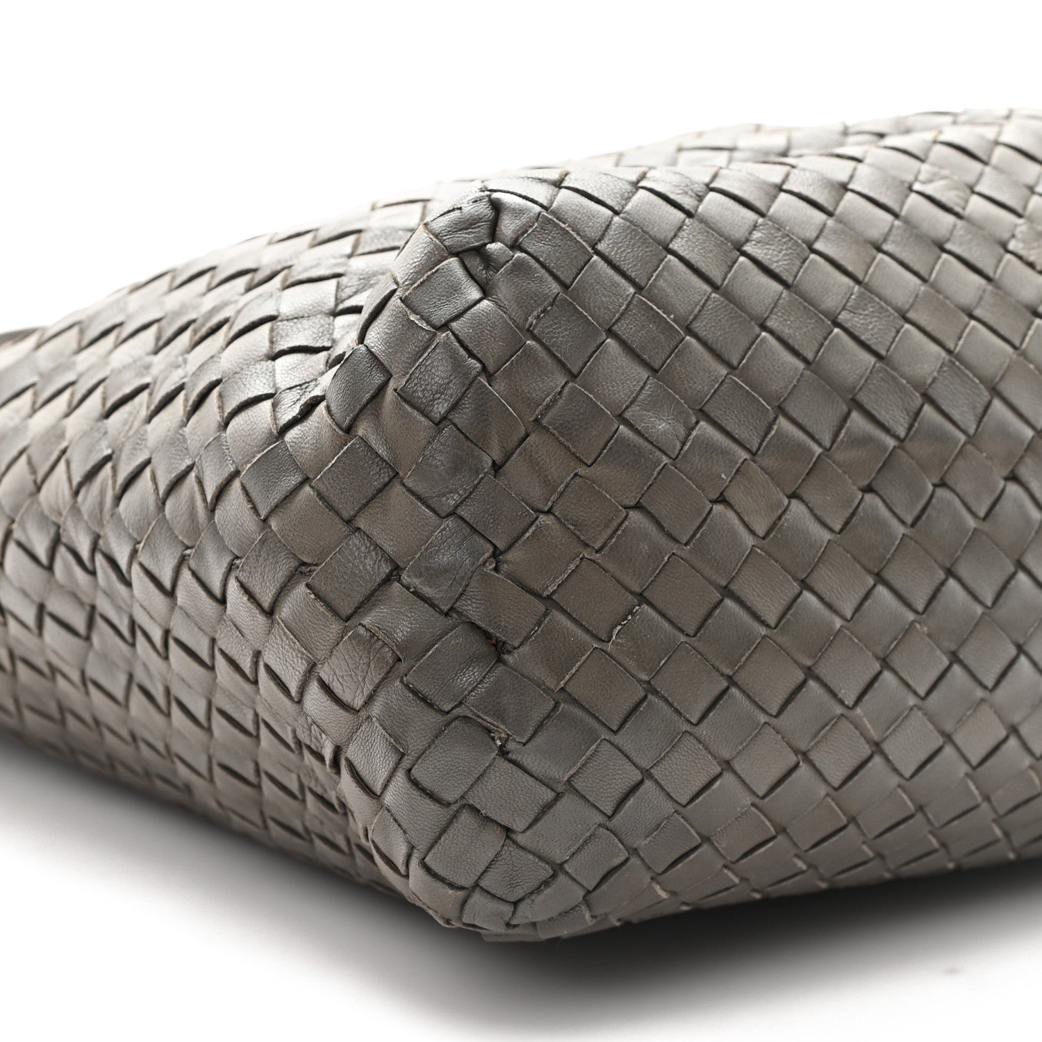 Bottega Veneta Nappa Intrecciato Small Seamless Tote  Grey 9 of 10