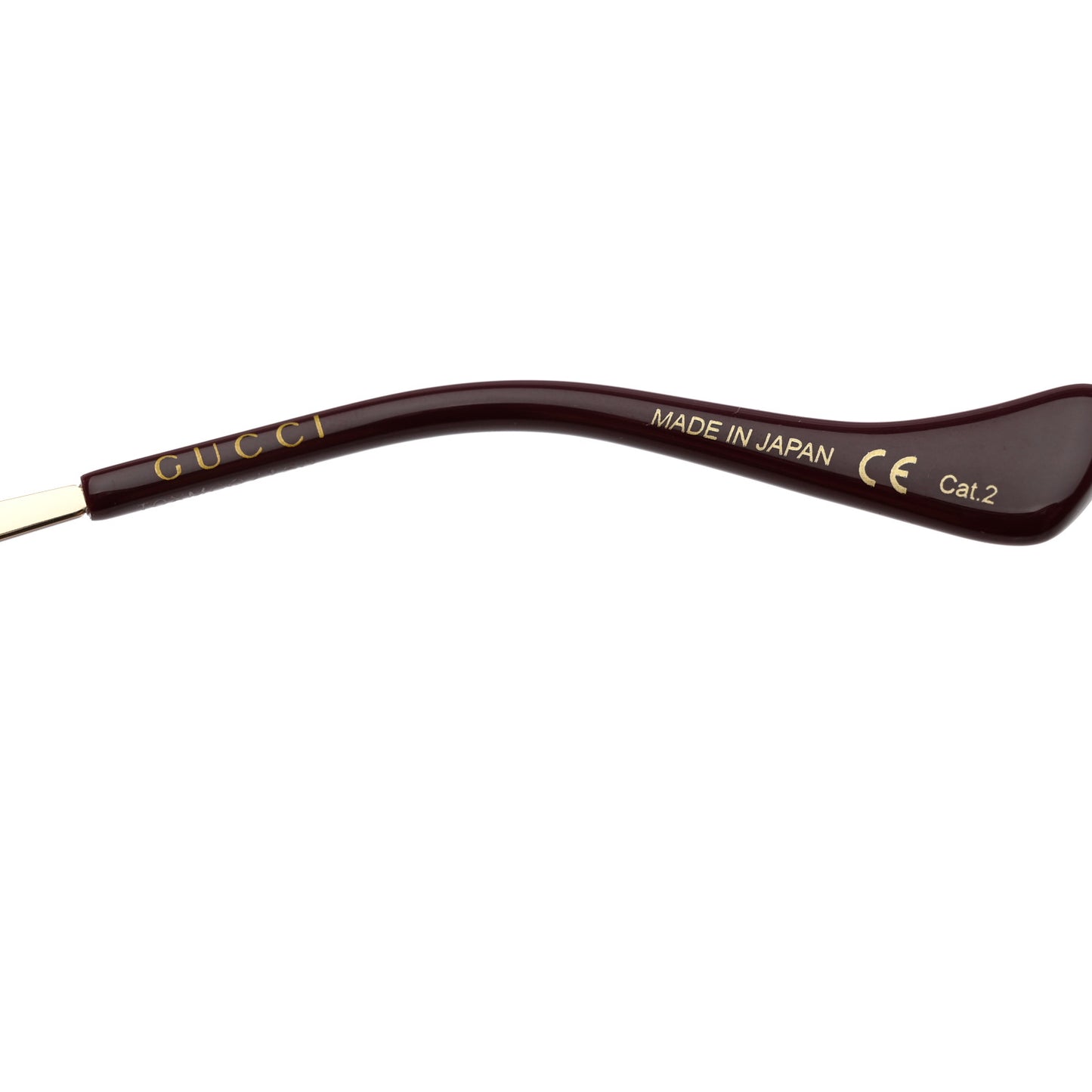 Metal Navigator Square Chain Sunglasses GG1089S Gold Pink
