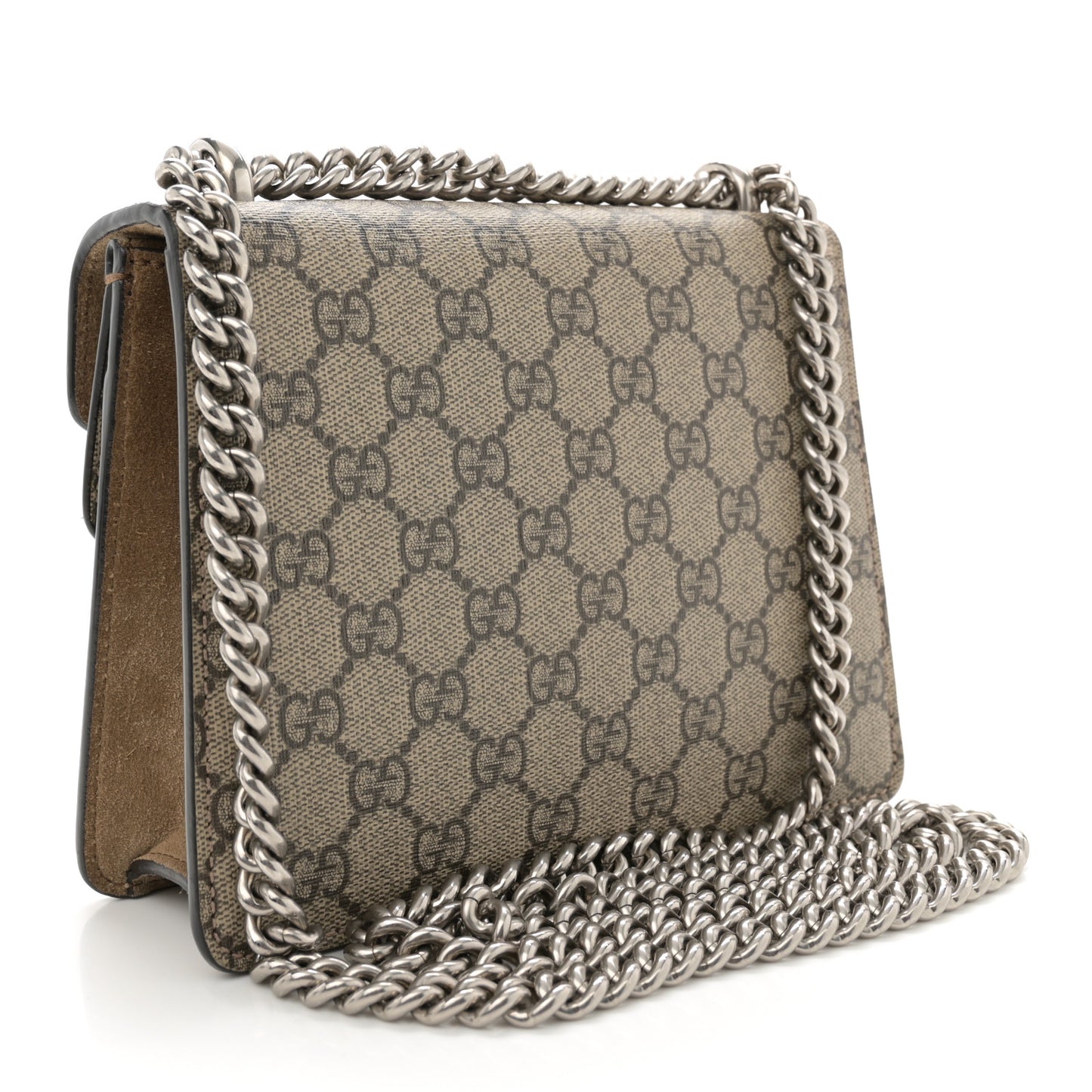 GG Supreme Monogram Mini Dionysus Shoulder Bag Taupe