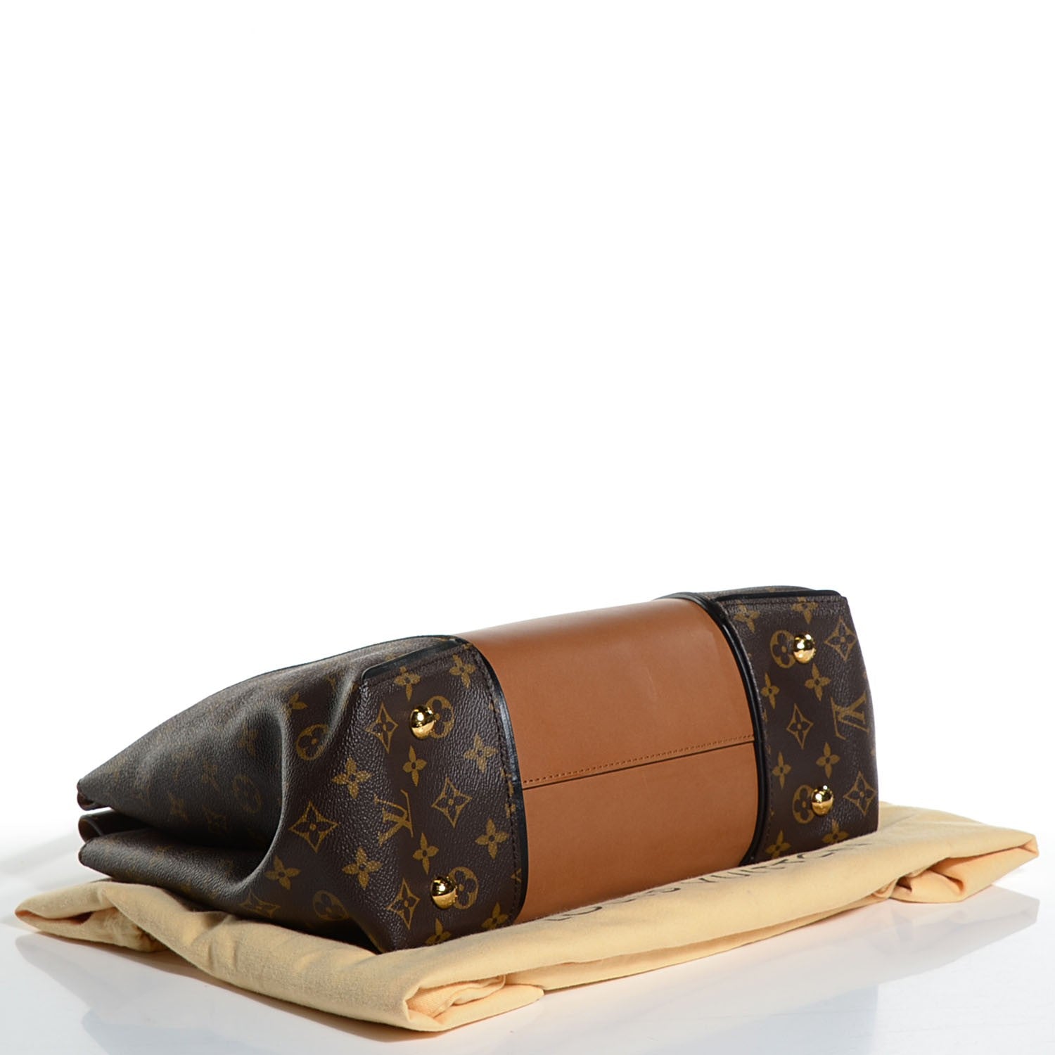 Louis Vuitton Monogram Cuir Orfevre Tote W PM Noisette 5 of 9