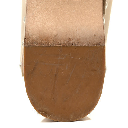 Hermes Calfskin Calya Mules 39 Hetre 8 of 14