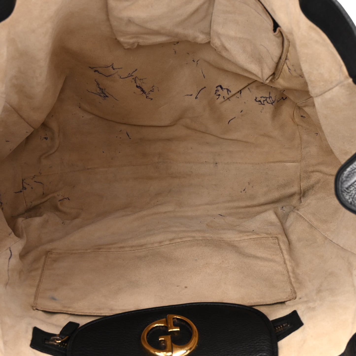 Pebbled Calfskin Medium 1973 Tote Black