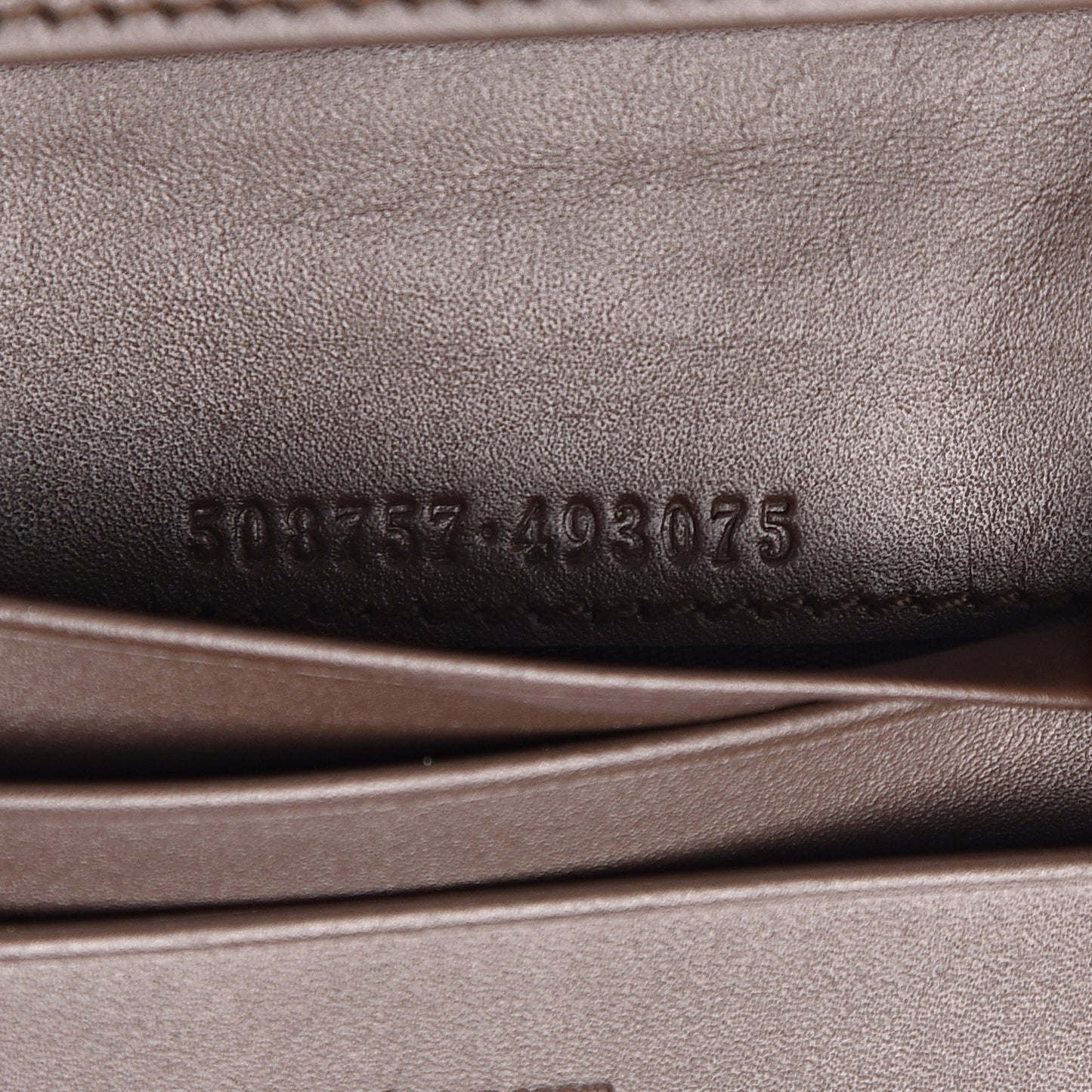 GG Supreme Monogram Card Case Beige