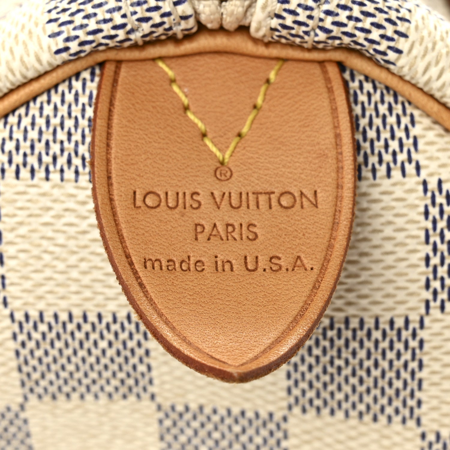Louis Vuitton Damier Azur Speedy 30 6 of 13