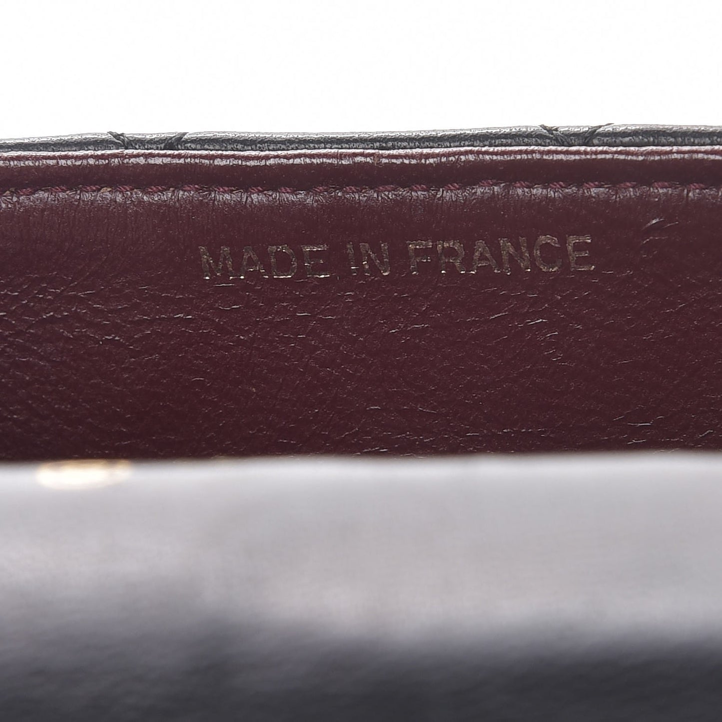Lambskin Quilted Mini Square Flap Black