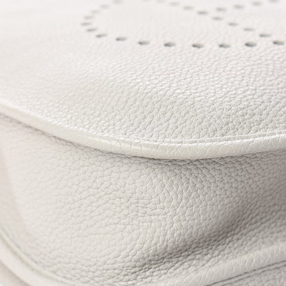 Hermes Taurillon Clemence Evelyne III PM Gris Perle 9 of 17