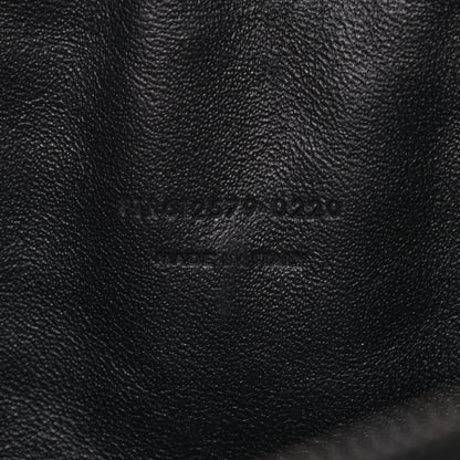 Saint Laurent Grain De Poudre Matelasse Monogram Mini Lou Camera Bag Black 7 of 9