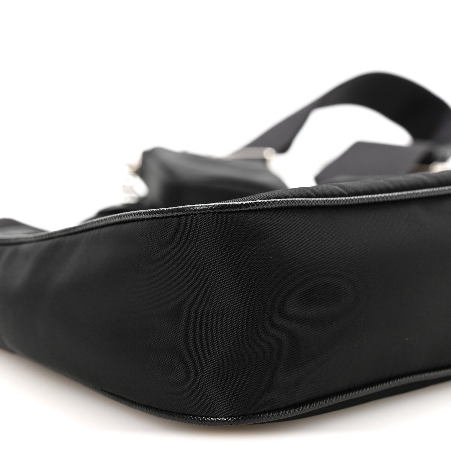 Prada Nylon Re-Edition 2005 Shoulder Bag Black Black 10 of 12