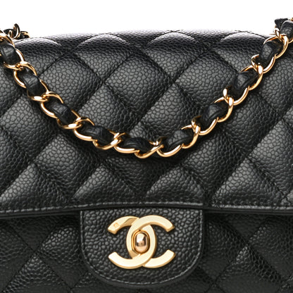 Chanel Caviar Quilted Mini Square Flap Black 8 of 15