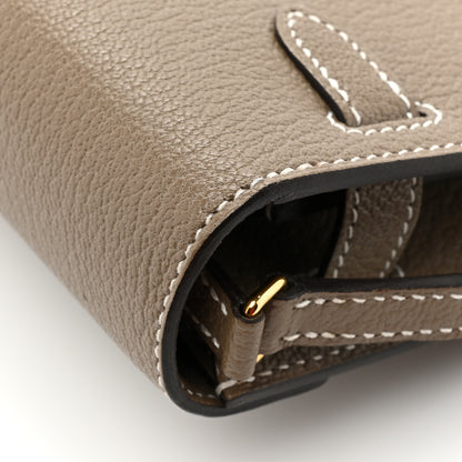 Hermes Chevre Mysore Kelly To Go Wallet Etoupe 13 of 14