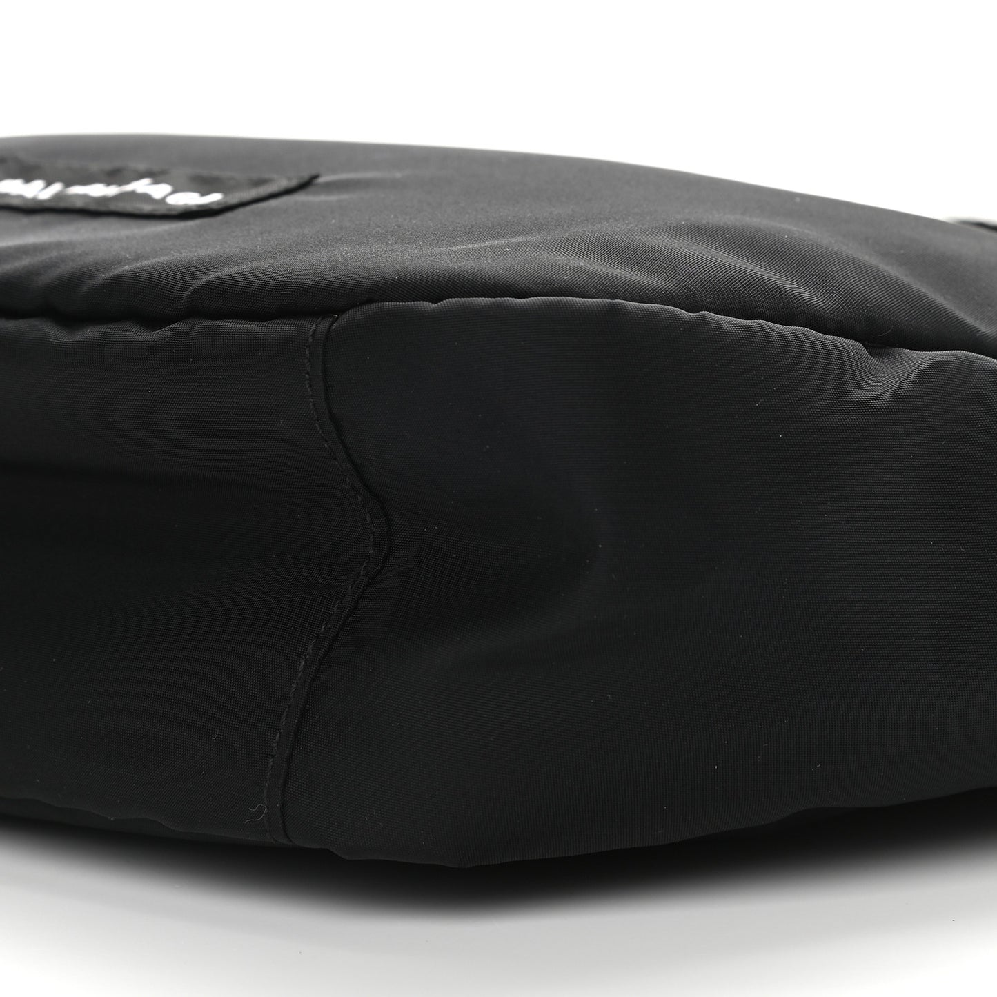 Nylon oversized Sling Bag Black