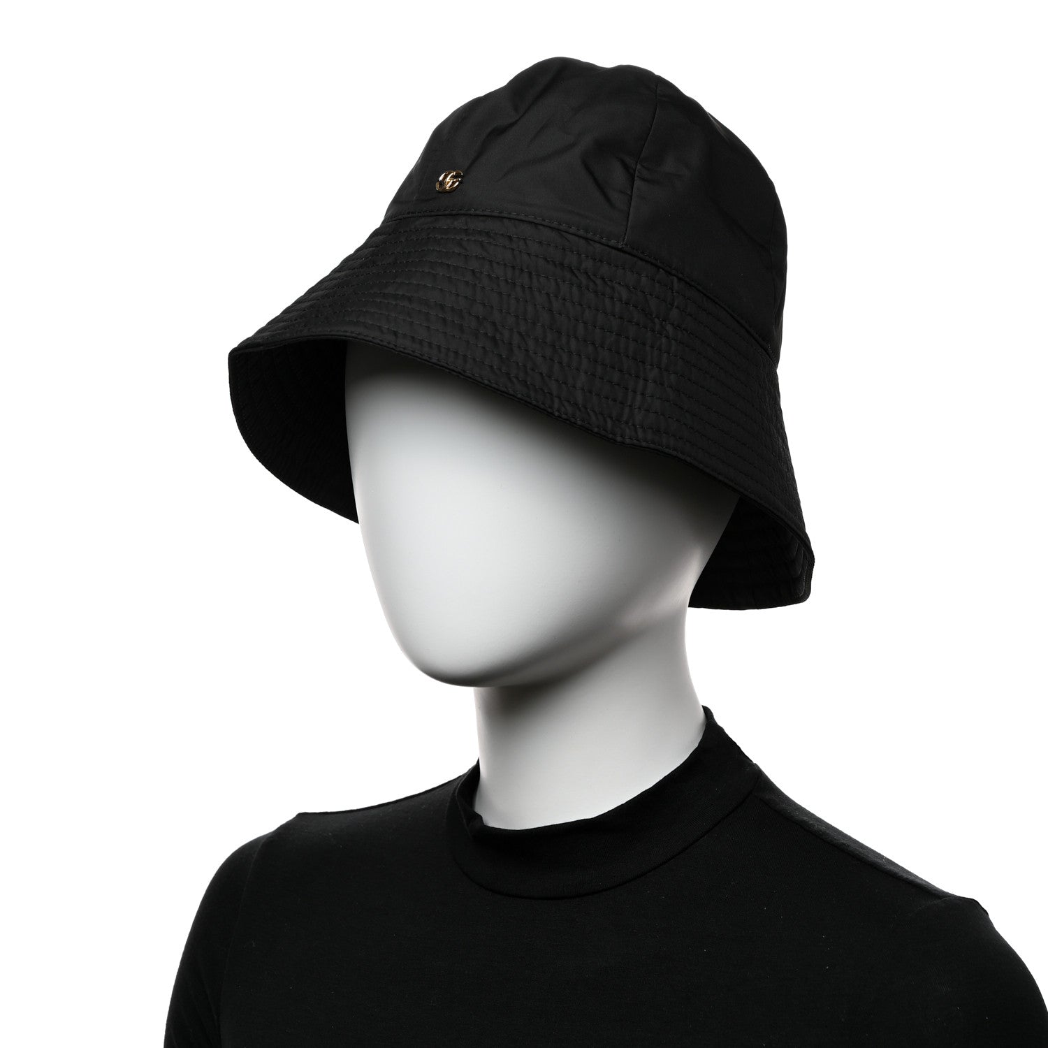Gucci Nylon GG Bucket Hat XS Black 2 of 9