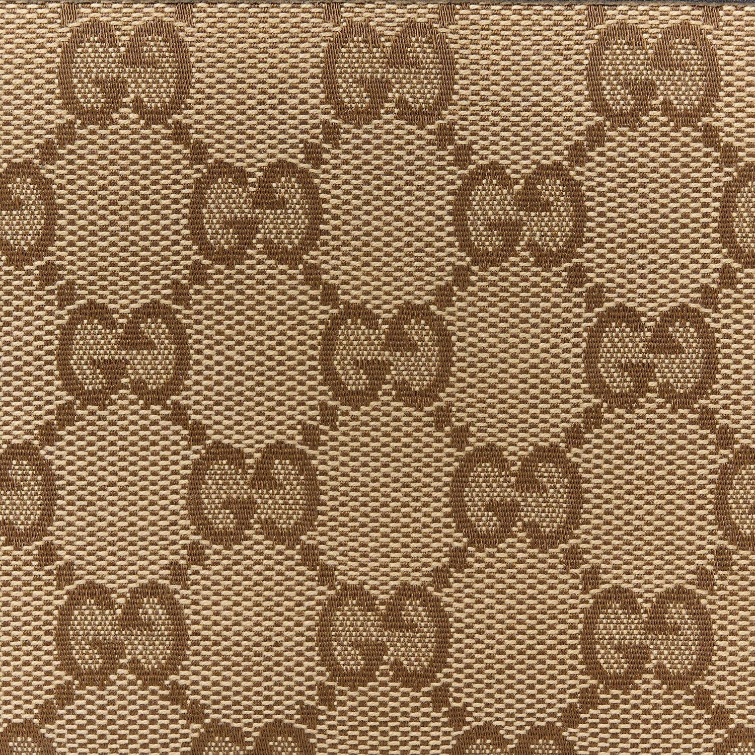 Gucci Monogram Margaux Calfskin Lovely Zip Around Wallet Beige Ebony Cocoa 8 of 8