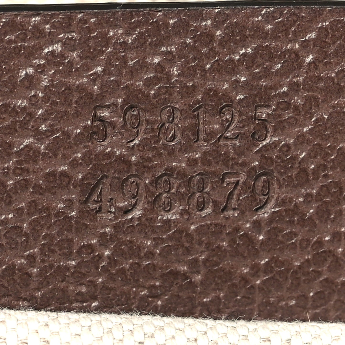 GG Supreme Monogram Web Small Ophidia Half Moon Hobo Brown Brown