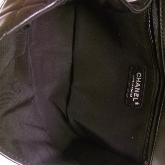 Chanel Lambskin Quilted Twist Lock Flap 7 of 11