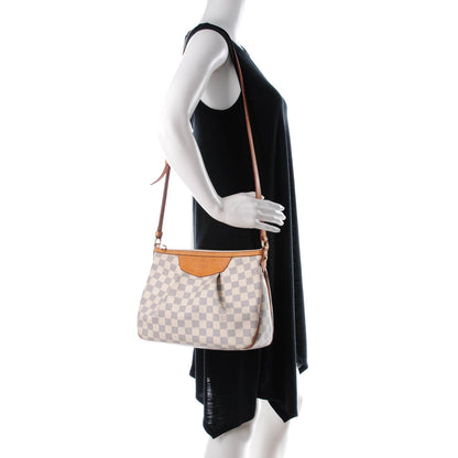 Louis Vuitton Damier Azur Siracusa PM 2 of 9