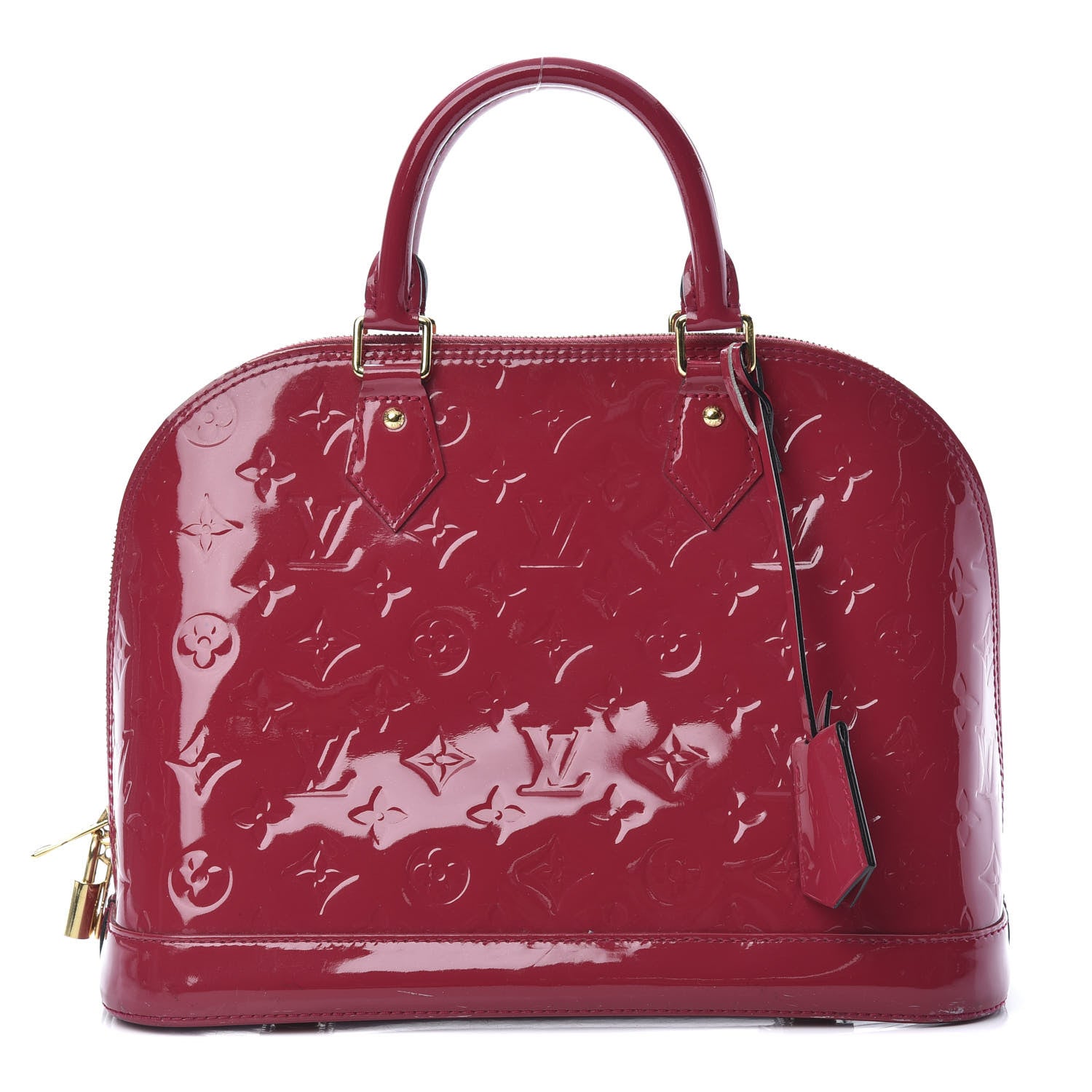 Louis Vuitton Vernis Alma PM Rose Indien 1 of 17