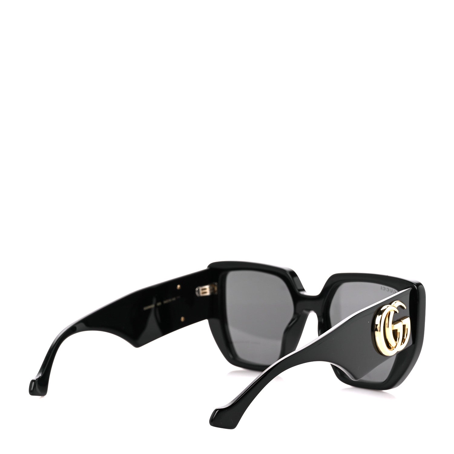 Gucci Acetate Square Frame Sunglasses GG0956S Black 4 of 9