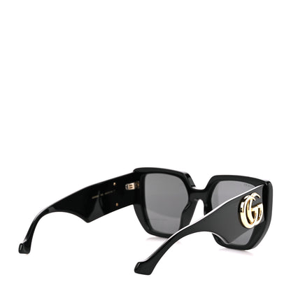 Gucci Acetate Square Frame Sunglasses GG0956S Black 4 of 9