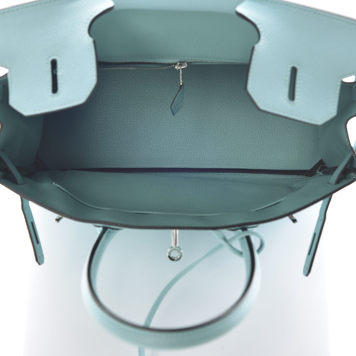 Epsom Birkin 30 Bleu Atoll