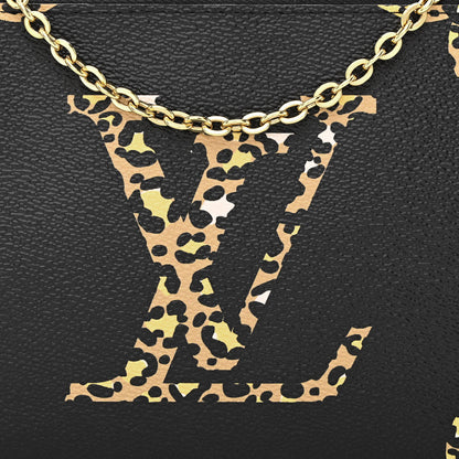 Louis Vuitton Monogram Giant Jungle Pochette Double Zip Black 9 of 11
