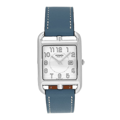 Hermes Stainless Steel Swift 29mm Cape Cod Quartz Watch Blue Jean 1 of 4