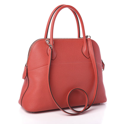 Hermes Taurillon Clemence Bolide 31 Rouge Pivoine 2 of 8