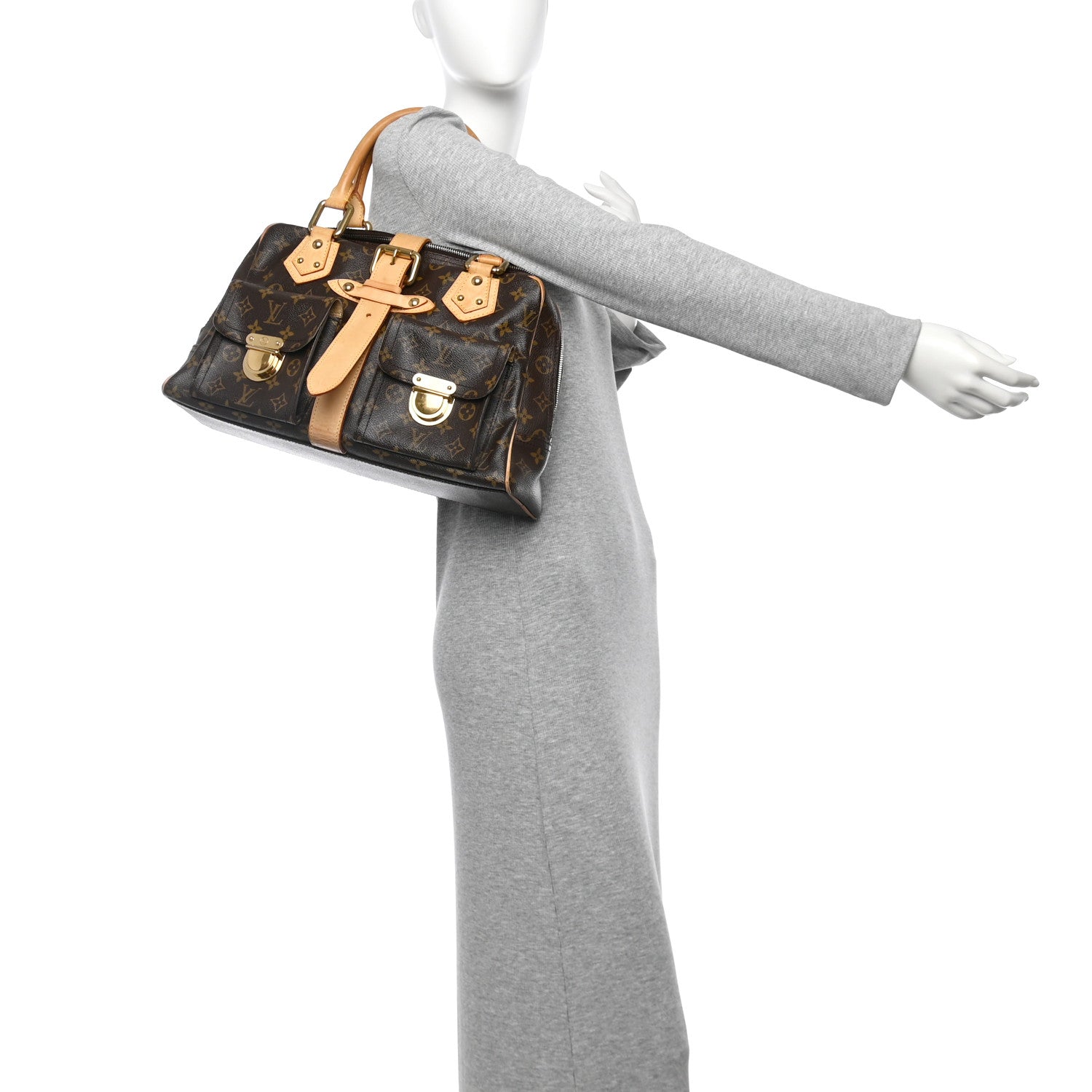 Louis Vuitton Monogram Manhattan GM 2 of 20
