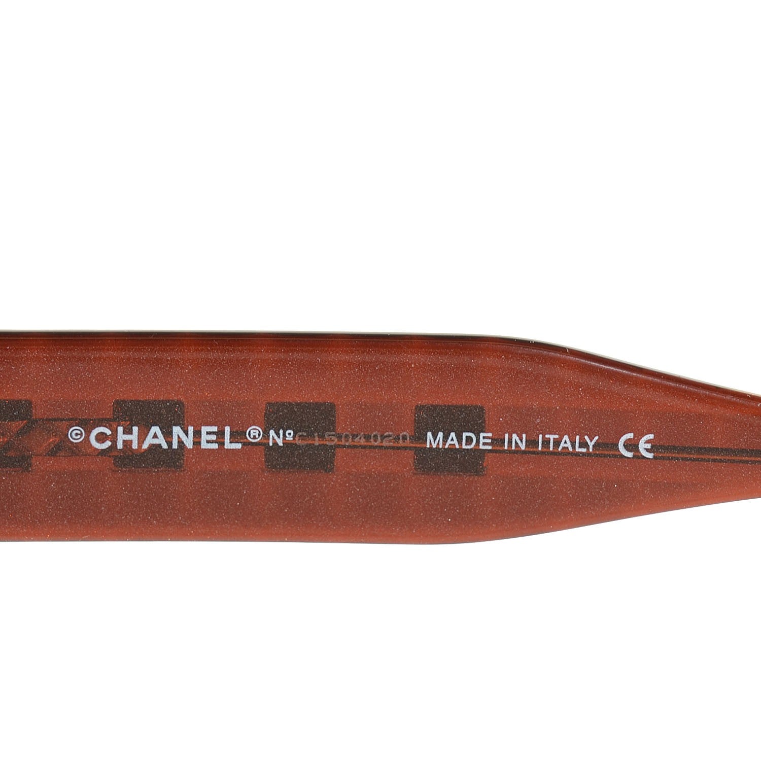 Chanel Chocolate Bar Quilted CC 5029 Sunglasses Brown 3 of 4