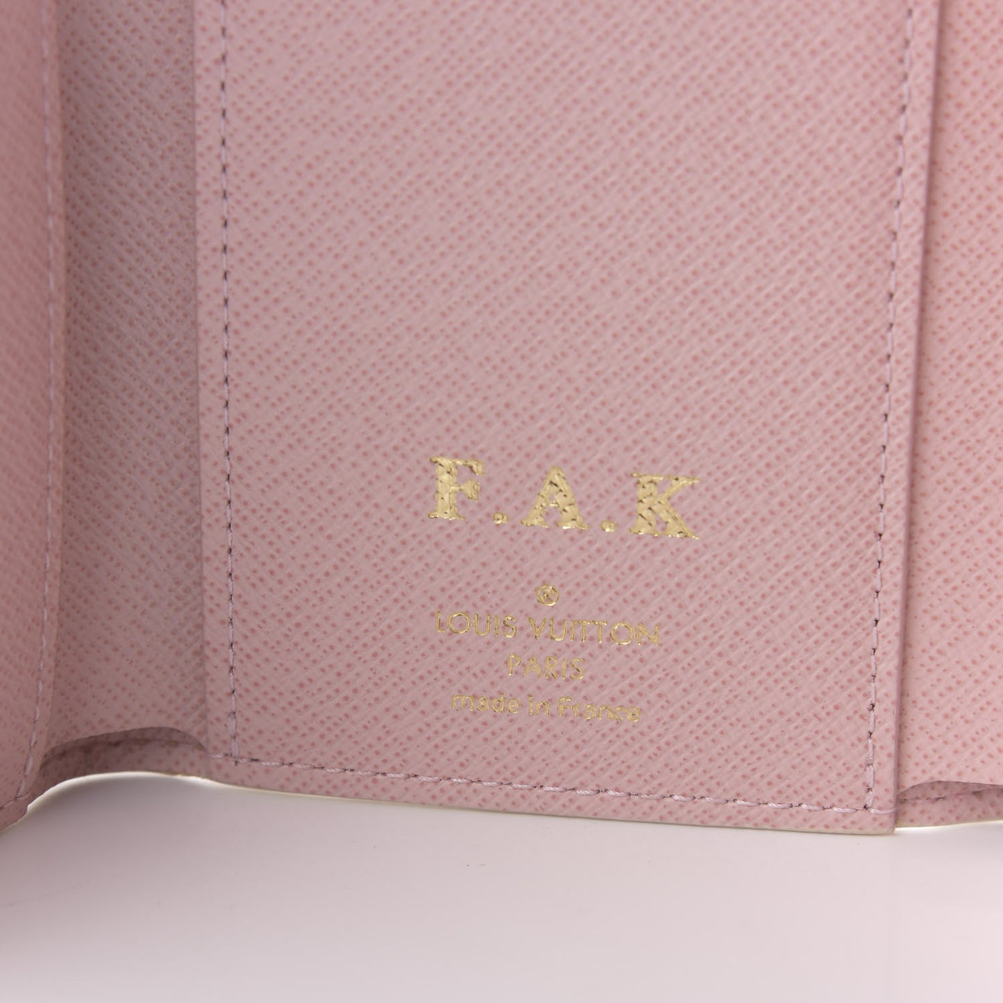 Damier Azur Victorine Wallet Rose Ballerine
