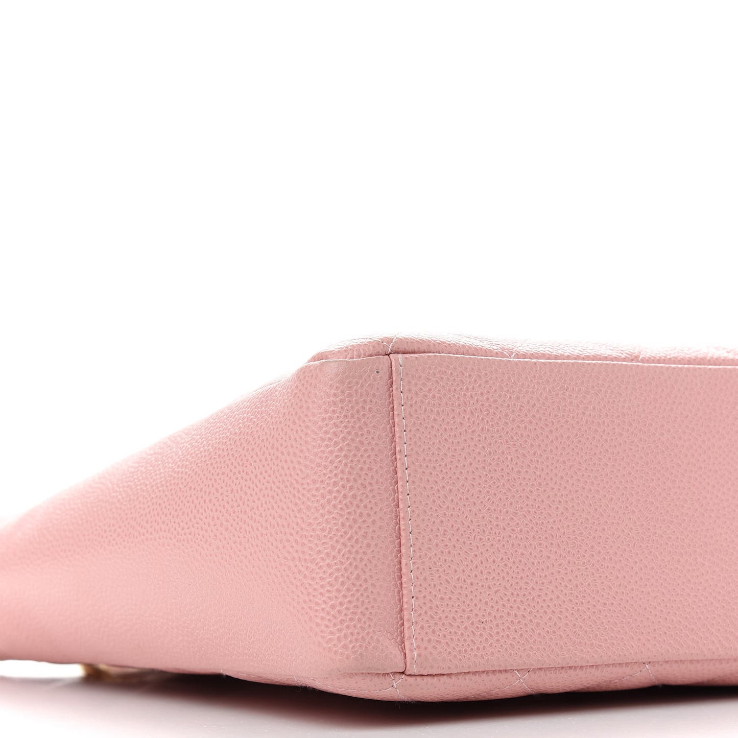 Caviar Quilted Petit Shopping Tote PST Pink
