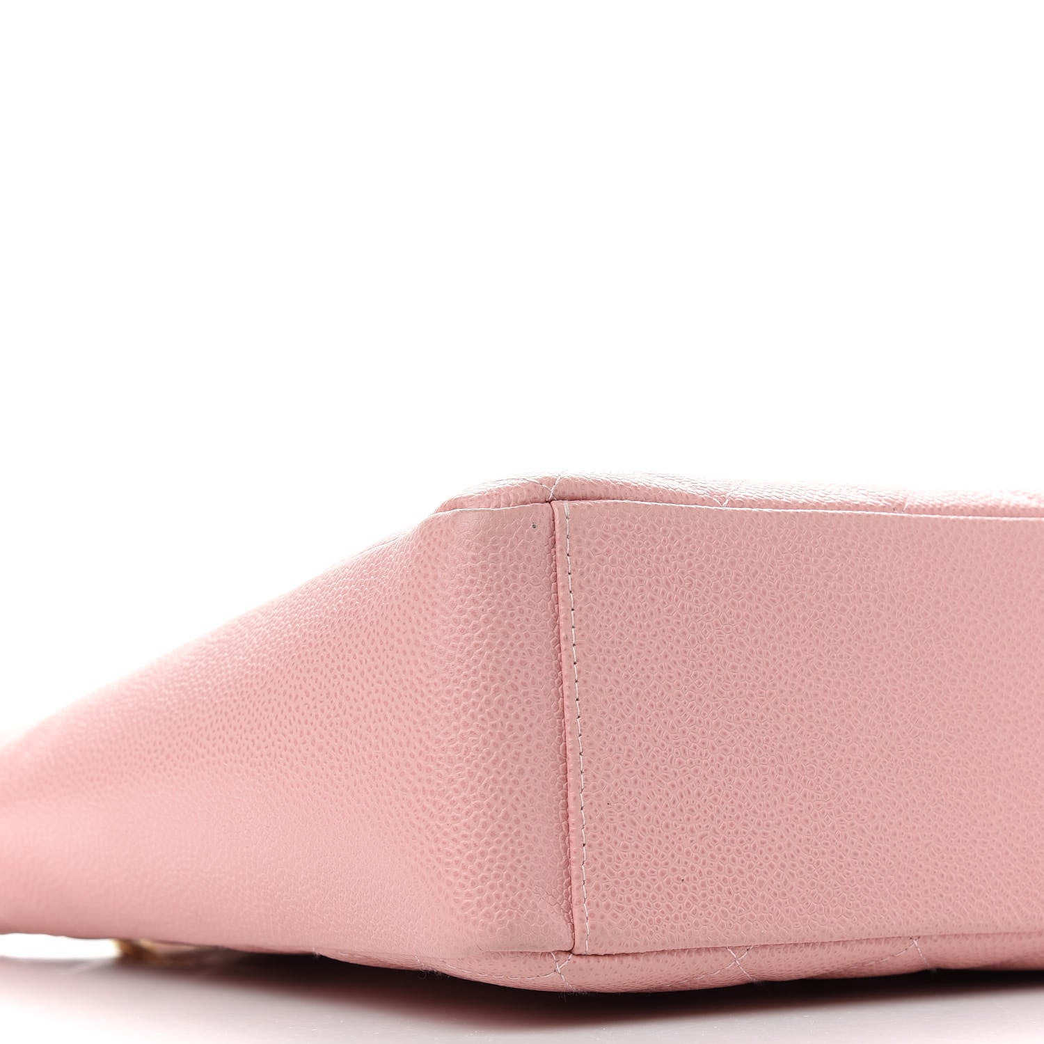 Chanel Caviar Quilted Petit Shopping Tote PST Pink 7 of 10