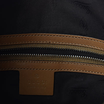 Gucci Monogram Medium GG Twins Hobo Tan 8 of 14