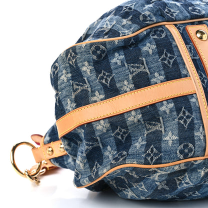 Louis Vuitton Denim Raye Cabas GM 9 of 14