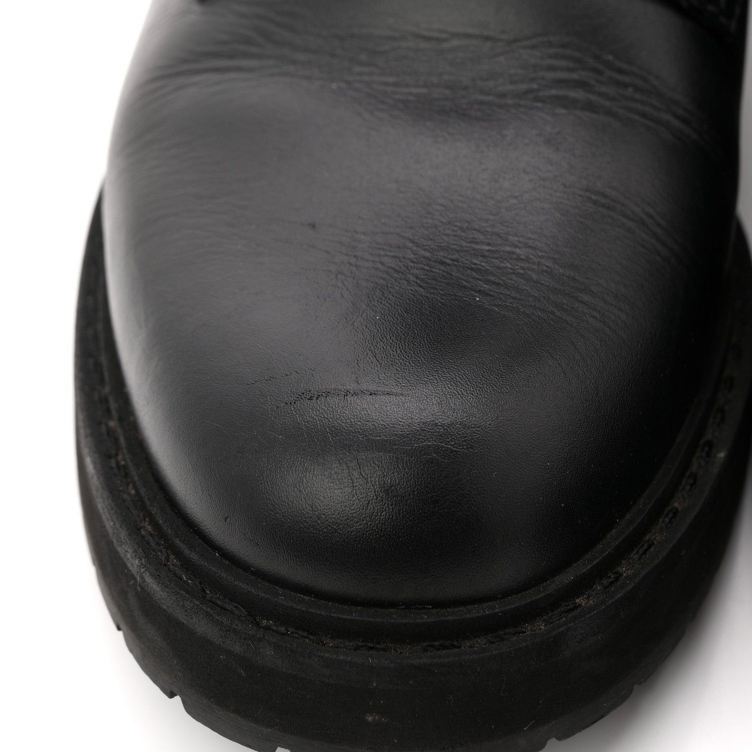 Fendi Vitello Stretch Fabric FF Vichy Rockoko Biker Boots 39 Black
