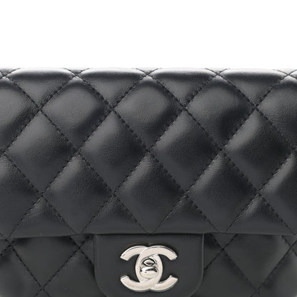 Chanel Calfskin Quilted CC Uniform Flap Belt Bag Black 9 of 10