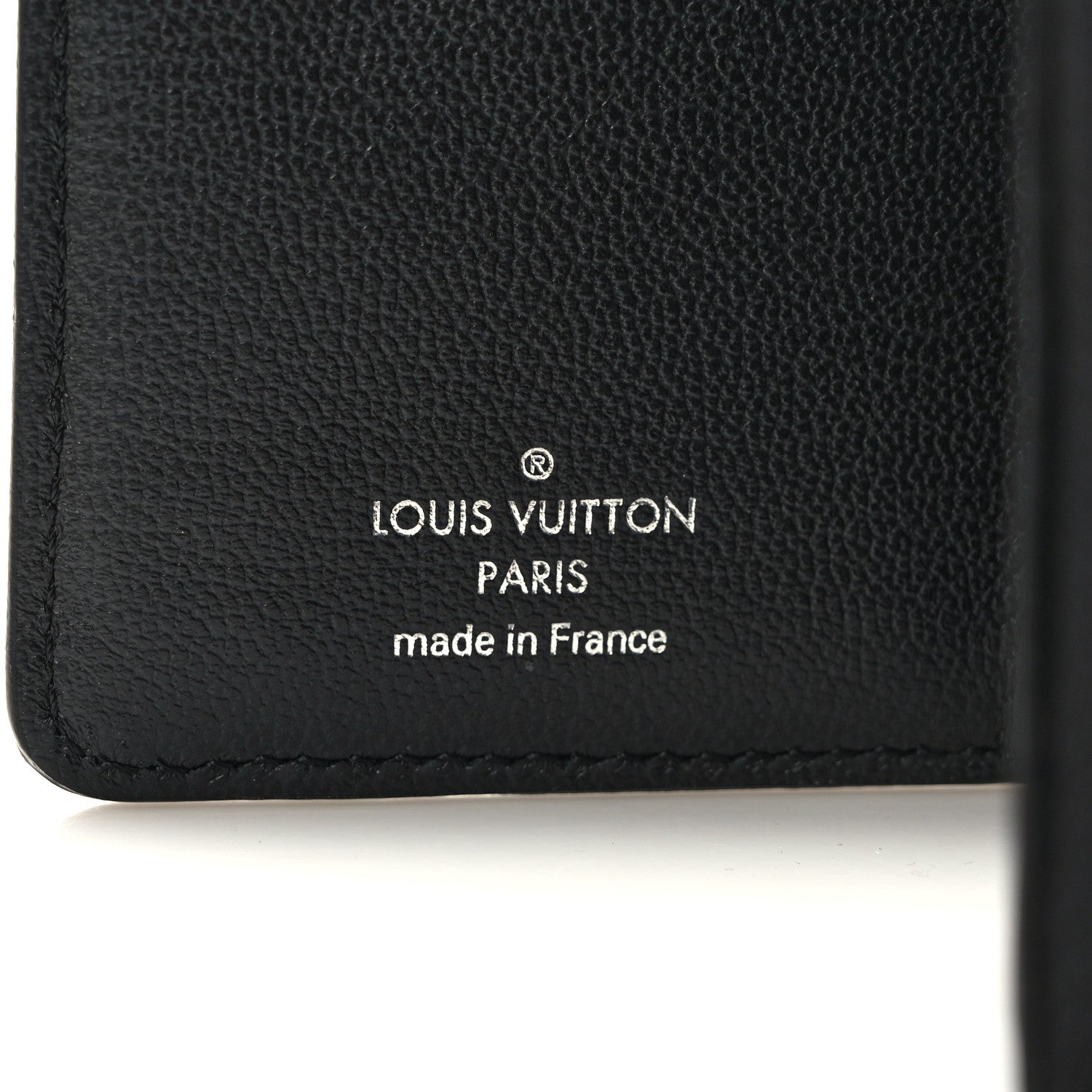 Louis Vuitton Lambskin Embossed Monogram Lou Coussin Wallet Black 6 of 7