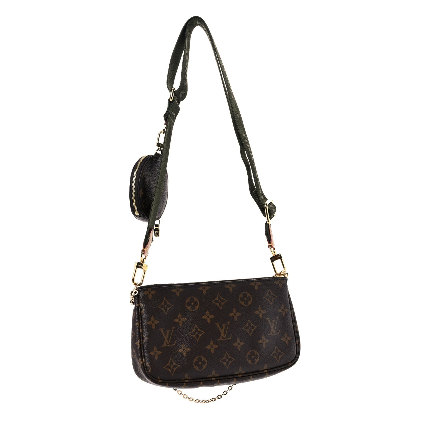 Monogram Multi Pochette Accessories Kaki
