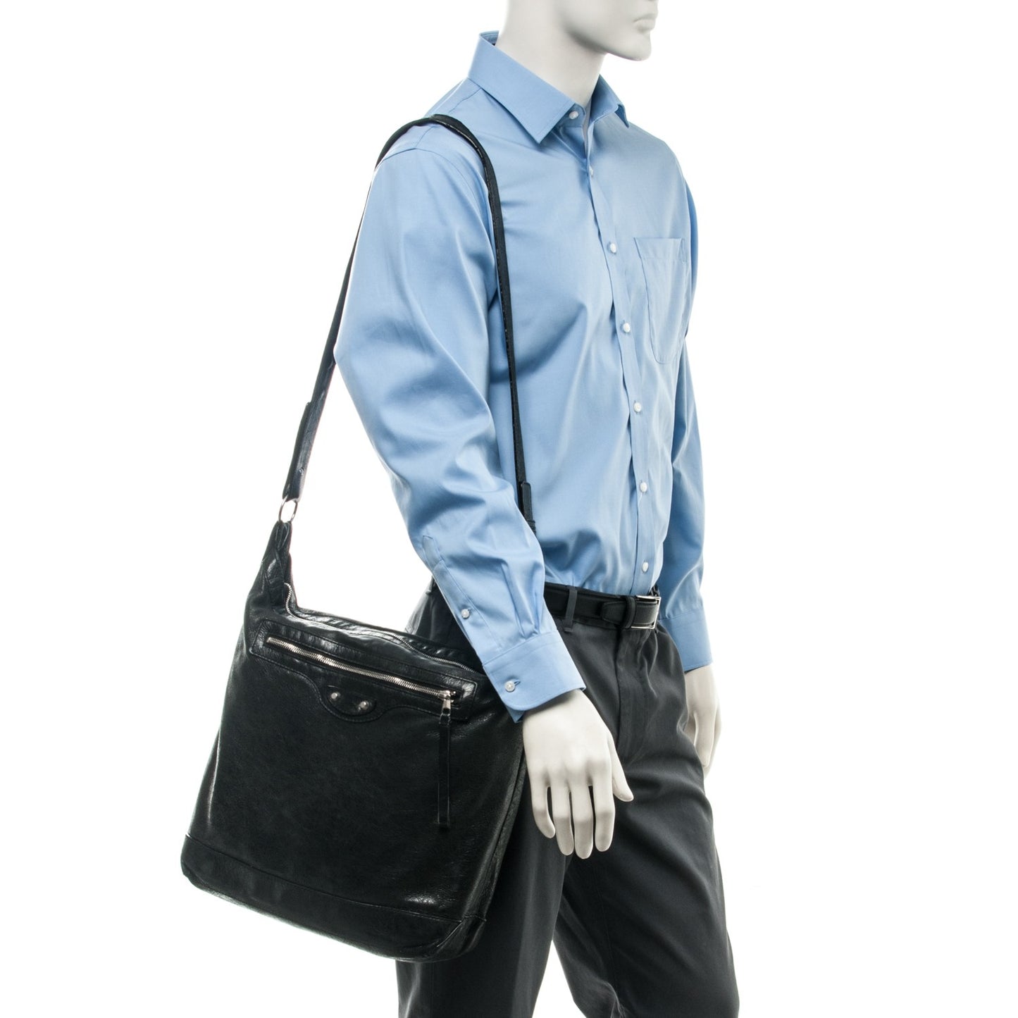 Agneau Day Messenger Black