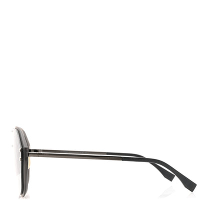 Fendi FF Fabulous Shield Sunglasses FF M0039/G/S Black 3 of 7