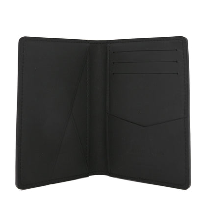 Louis Vuitton Brushed Monogram Pocket Organizer Black White 5 of 7