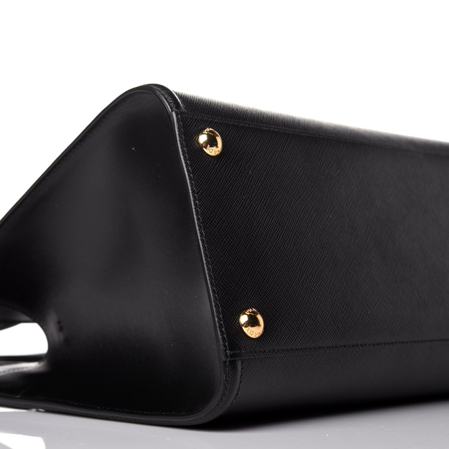 Saffiano Soft Calfskin Tote Black