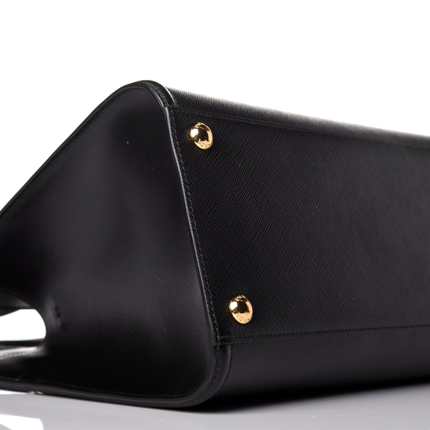 Prada Saffiano Soft Calfskin Tote Black 7 of 8