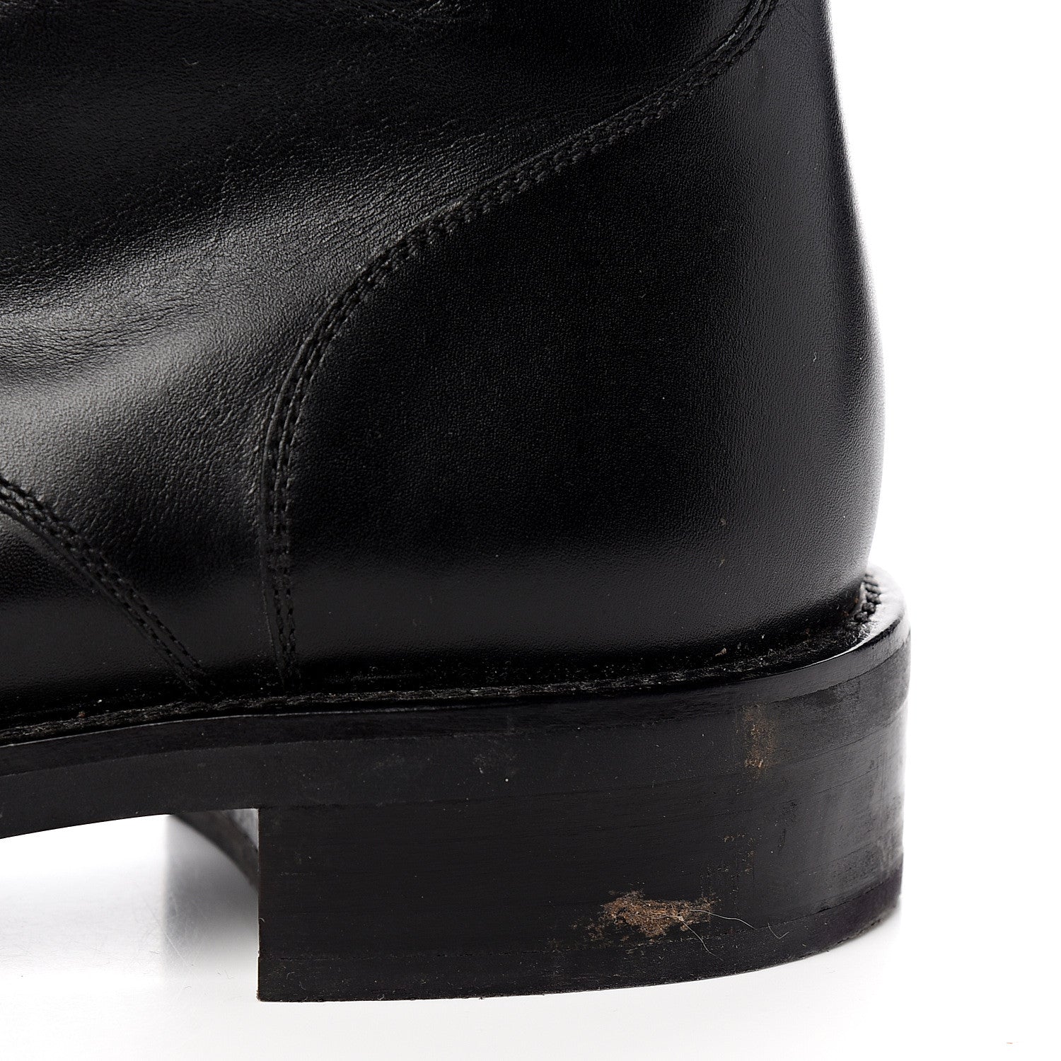 Louis Vuitton Calfskin Wonderland Ranger Boots 40 Black 10 of 16