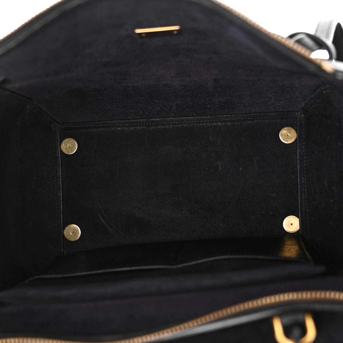 Grained Calfskin Mini Belt Bag Black