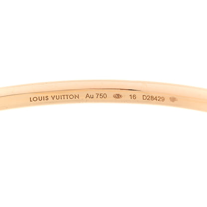 Louis Vuitton 18K Yellow Gold Volt Upside Down Bracelet 3 of 3