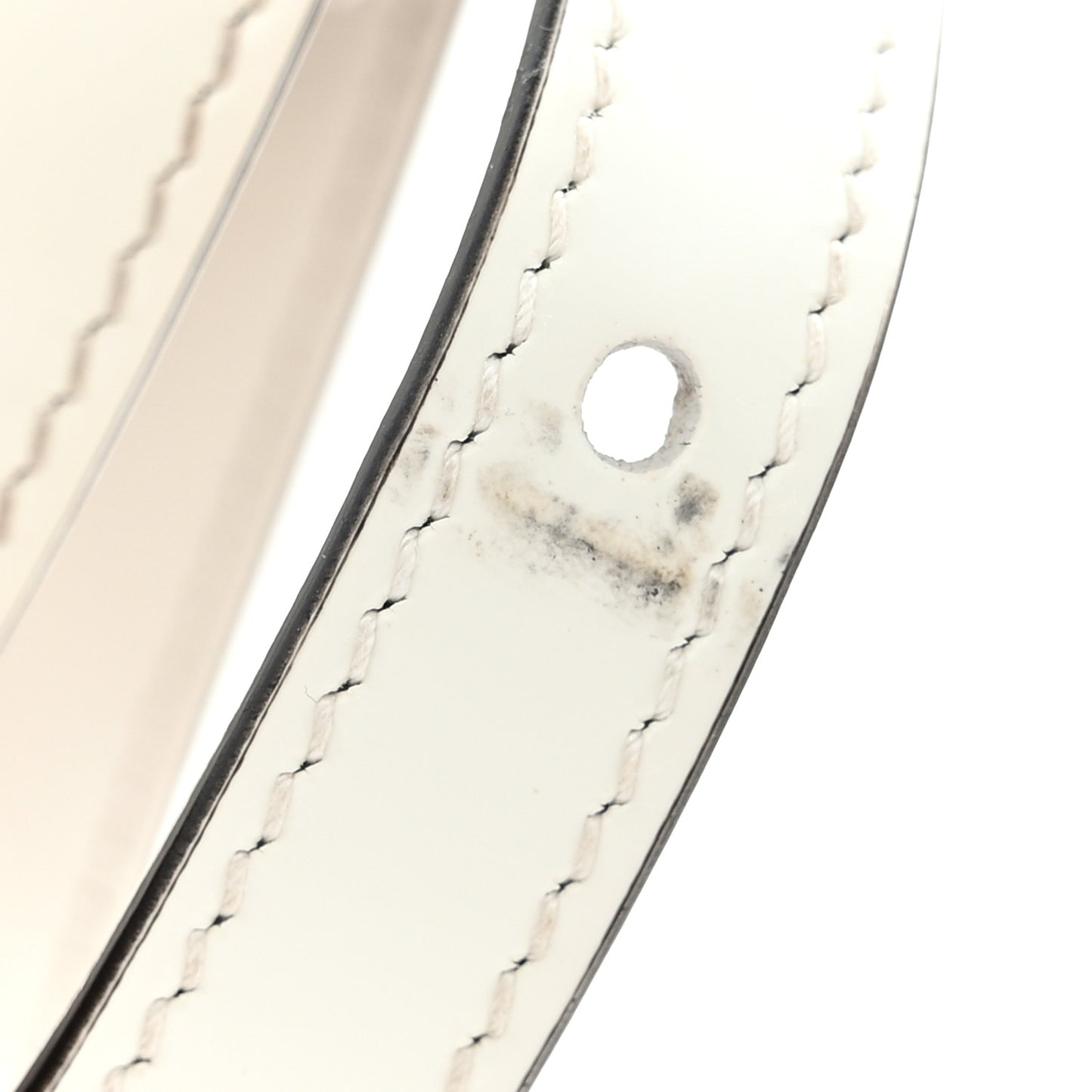 Spazzolato Large Supernova Handbag White Sfumato