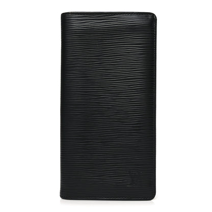 Louis Vuitton Epi Brazza Wallet Black 1 of 6